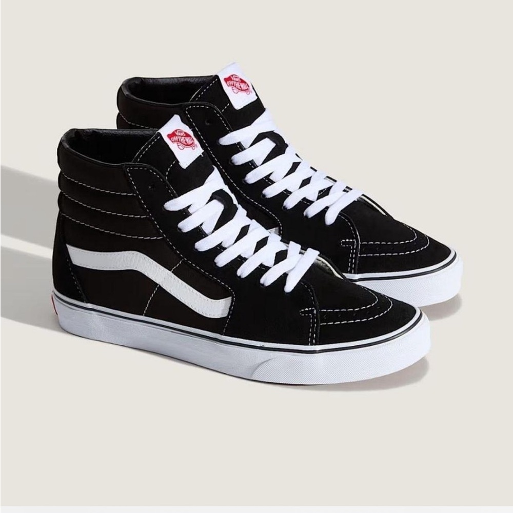 Vans Classic Black and White High-Tops